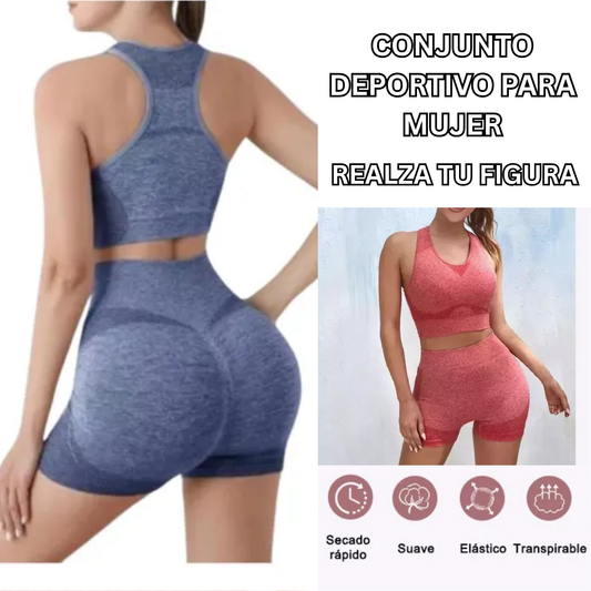 CONJUNTO DEPORTIVO PARA MUJER - REALZA TU FIGURA