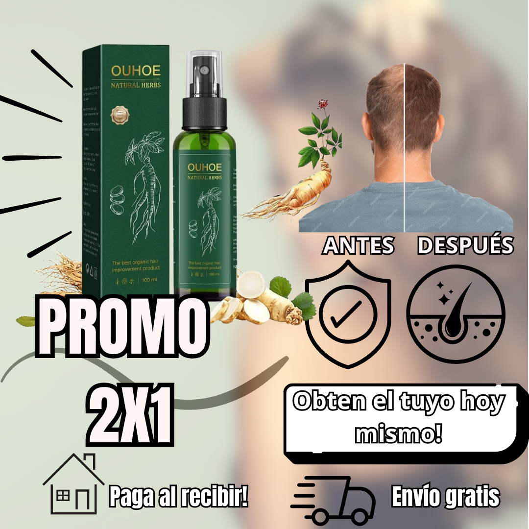 2x1 Tónico capilar OUHOE™