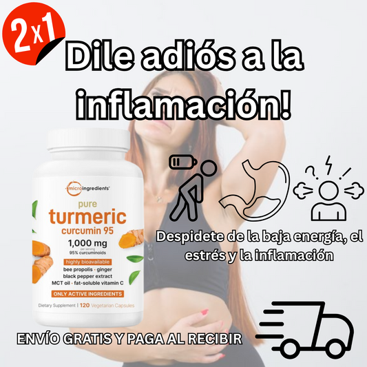 TURMERIC CURCUMIN® - ADIÓS A LA INFLAMACIÓN